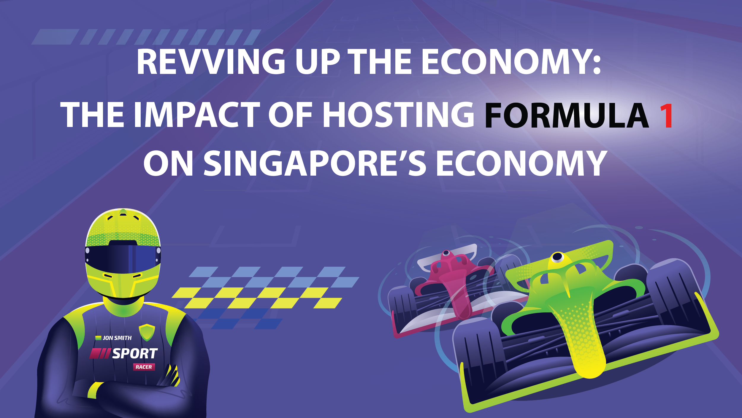 How does hosting Formula 1 (F1) benefit Singapore's economy?