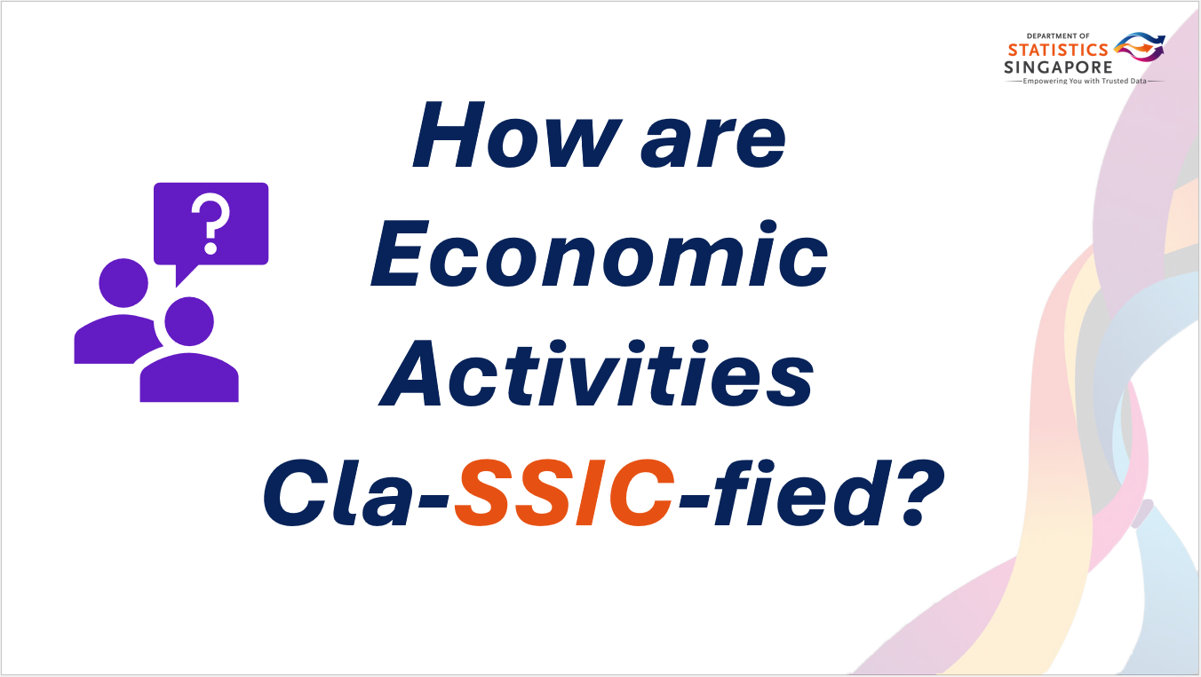 economic activities cla-SSIC-fied