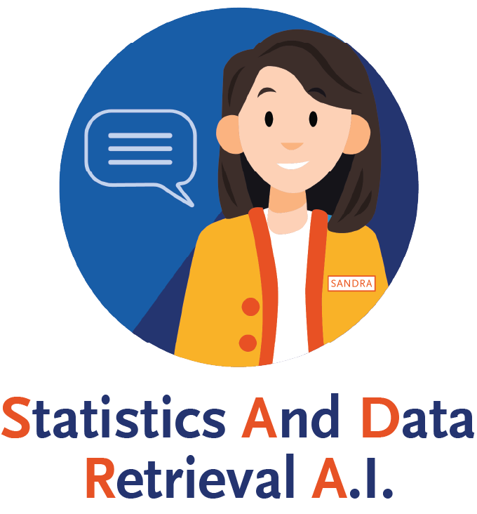 Chat with Statistics ANd Data Retrieval A.I. assistant (SANDRA) 